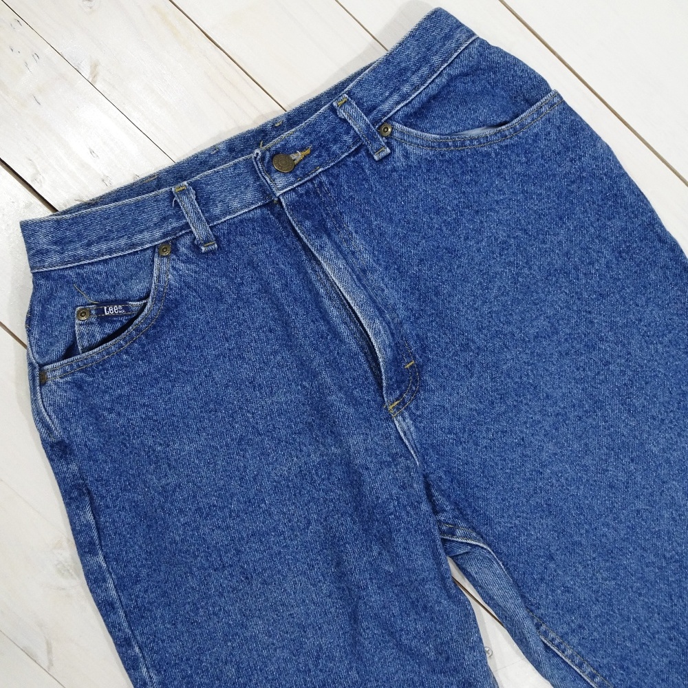 Vintage Lee Women's High Waist Tapered Jeans